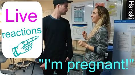 Live Pregnancy Announcement Reactions Youtube