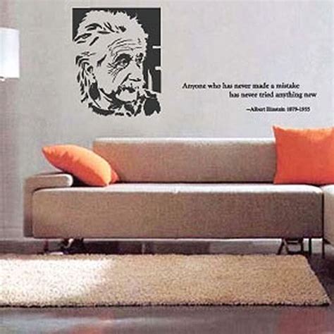 Albert Einstein Quote Wall Stickers Wall Decals Etsy