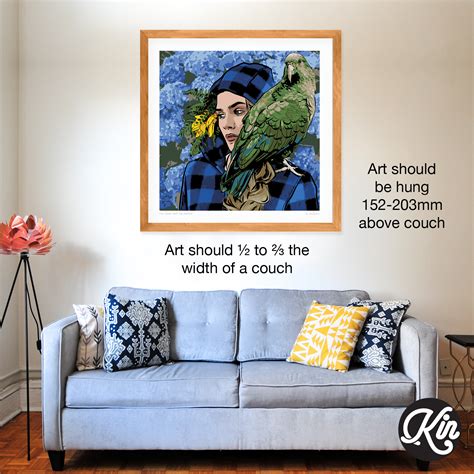 How To Hang Art Correctly Emily Henderson Art Above Couch Art Over