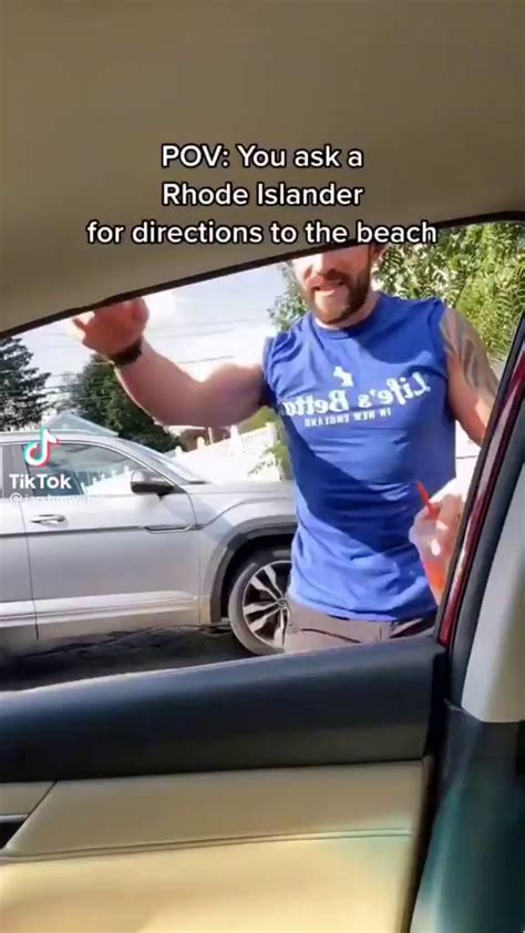 Pow 8 You Ask Rhode Islander For Directions To The Beach Ifunny