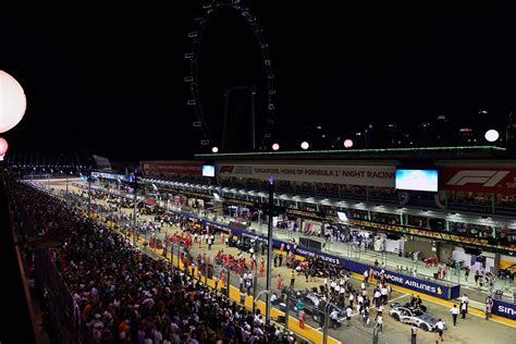 Singapore Grand Prix 2024 Pit Grandstand Turn 1 Grandstand Friday