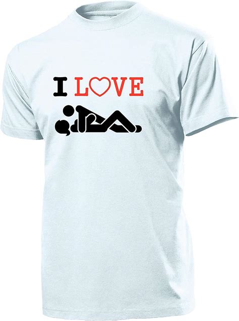 I Love Sex T Shirt 5907 Amazonde Bekleidung