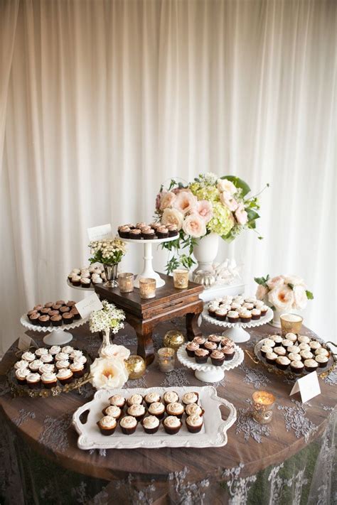 Part sculpture, part table, all artisanal. 26 Inspiring Chic Wedding Food & Dessert Table Display ...