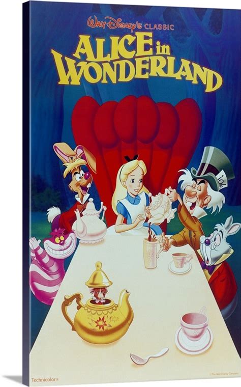 Alice is a daydreaming young girl. Alice in Wonderland (1951) Wall Art, Canvas Prints, Framed ...