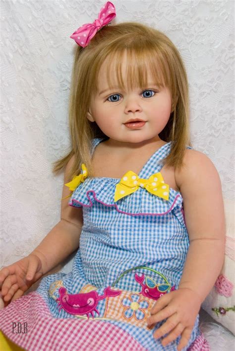 Custom Order Reborn Toddler Doll Baby Child Size Girl Perla Etsy