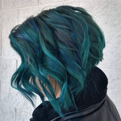 dark teal hair teal ombre hair teal hair color dark hair dye blue green hair green hair