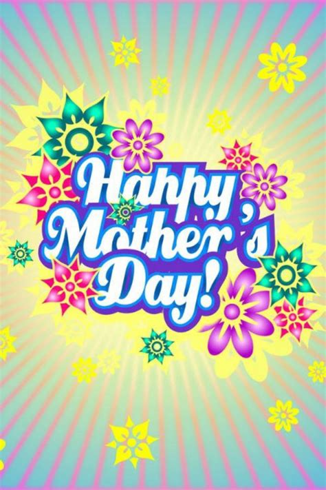 Happy mother's day messages and greetings to help you find the perfect words to thank your mom for all she's done for you and wish her a wonderful day! Colorful Retro Mothers Day Quote Pictures, Photos, and Images for Facebook, Tumblr, Pinterest ...