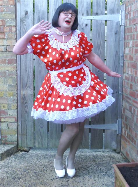 Sissy Fag Pansy In A Sissy Dress Felicity The Chubby Tranny Flickr