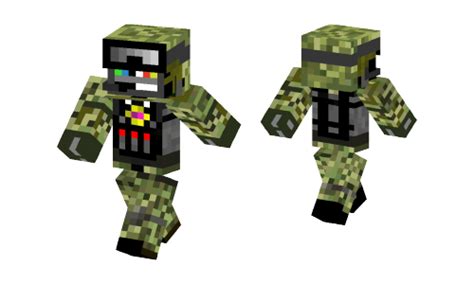 Tv Man In Army Skin Minecraft Skins