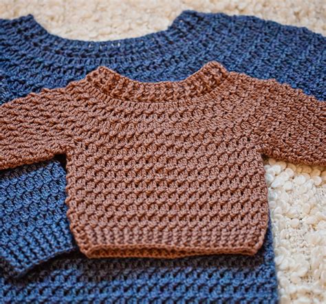 Crochet Pattern Boy Sweater English Only Etsy Crochet Baby Cardigan