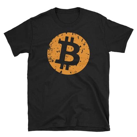 Bitcoin Logo Tshirt Bitcoin Shirt Bitcoin T Shirt Crypto Etsy