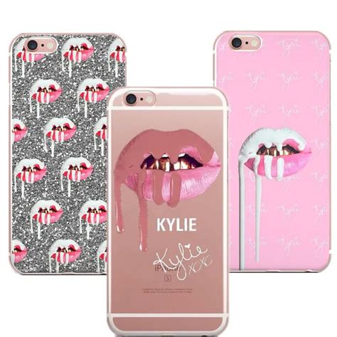 Phone Cases Sexy Girl Kylie Jenner Lips Kiss Clear Silicon Soft Tpu Cover For Apple Iphone 5 5s
