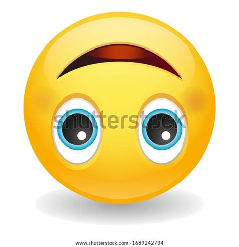Emoji loco con expresión Zany Entusiasmo vector de stock libre de regalías