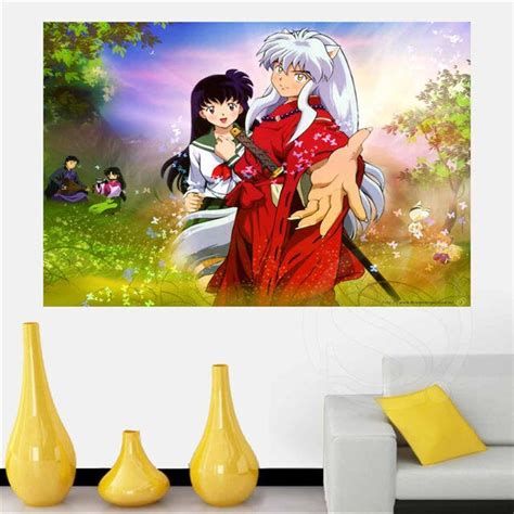 Buy Anime Inuyasha Canvas Silk Poster For Home Decor