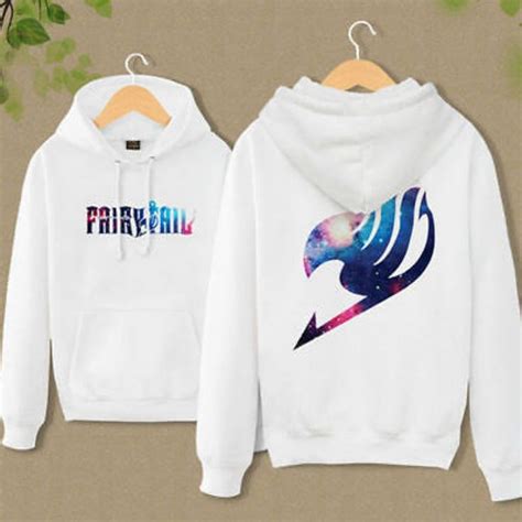 Anime Fairy Tail Clothing Hooded Sweatshirt Casual Unisex Hoodie