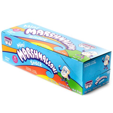 mini marshmallow packs 12 ct box kosher marshmallows unwrapped candy bulk candy oh nuts®