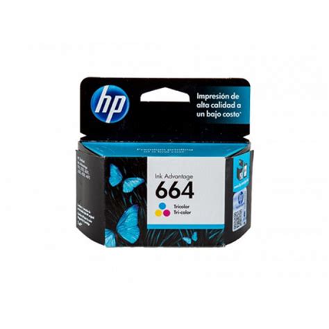 Genuine Hp 664 Ink Cartridge Tri Color Ppr Electronics