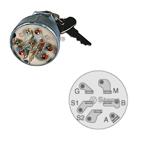 Starter Ignition Switch And Key 240 245 260 265 285 320 X595 X700 X720 X