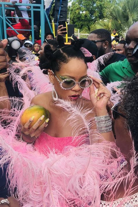 Robyn Rihanna Fenty — Rihanna At The Kadooment Day Parade In Barbados