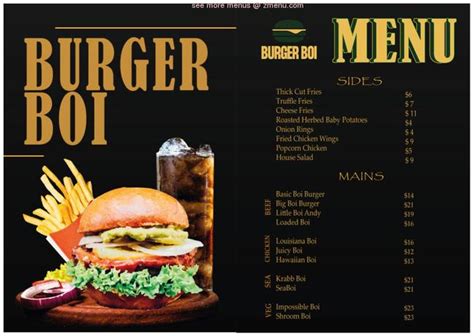 Online Menu Of Burger Boi Restaurant Wolverhampton United Kingdom Wv3 7np Zmenu