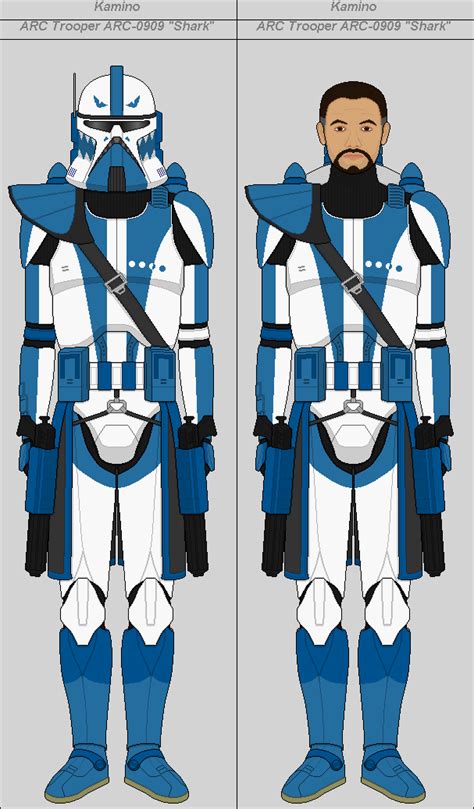 Arc Trooper Arc 0909 Shark By Suddenlyjam Star Wars Infographic Star