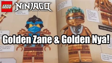 New Lego Ninjago 10th Anniversary Golden Zane And Nya Leaked Youtube