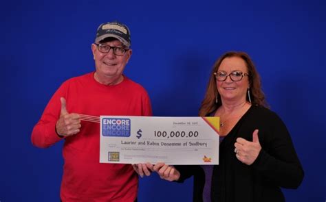 Sudbury Couple Celebrates 100000 Lottery Win Ctv News