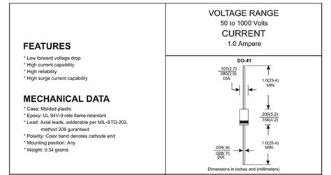 1n4007 Diode Voltage Drop Ph