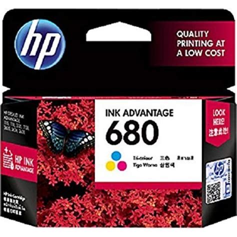 Hp 680 Tri Color Original Ink Advantage Cartridge Tonerlk