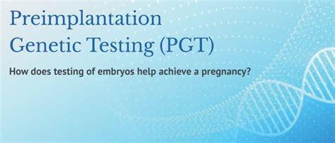 Genetic Testing And Pregnancy City Fertility