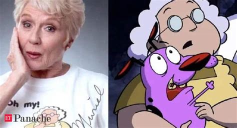 Thea White The Voice Behind Muriel On Courage The Cowardly Dog