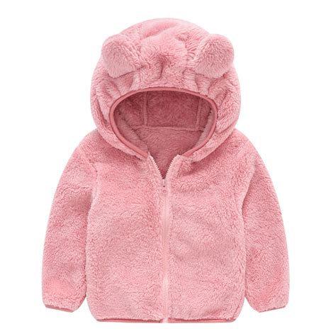 Baby Girls Jacket Autumn Winter Clothes For Toddler Kids Baby Gril Boy