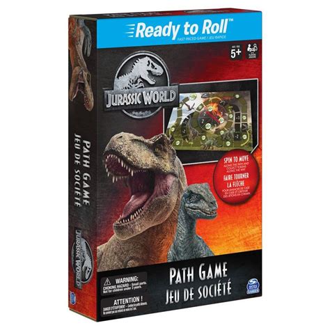 Jurassic World Ready To Roll Path Game Board Game In 2022 Jurassic World Board Games Fun