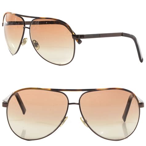 Gucci Aviator Sunglasses 1827 S Chocolate 75122