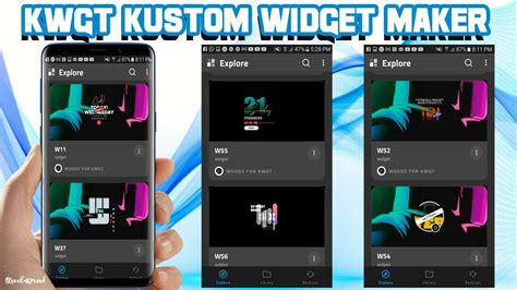 Kwgt Kustom Widget Maker Pro Como Crear Widgets Personalizados En