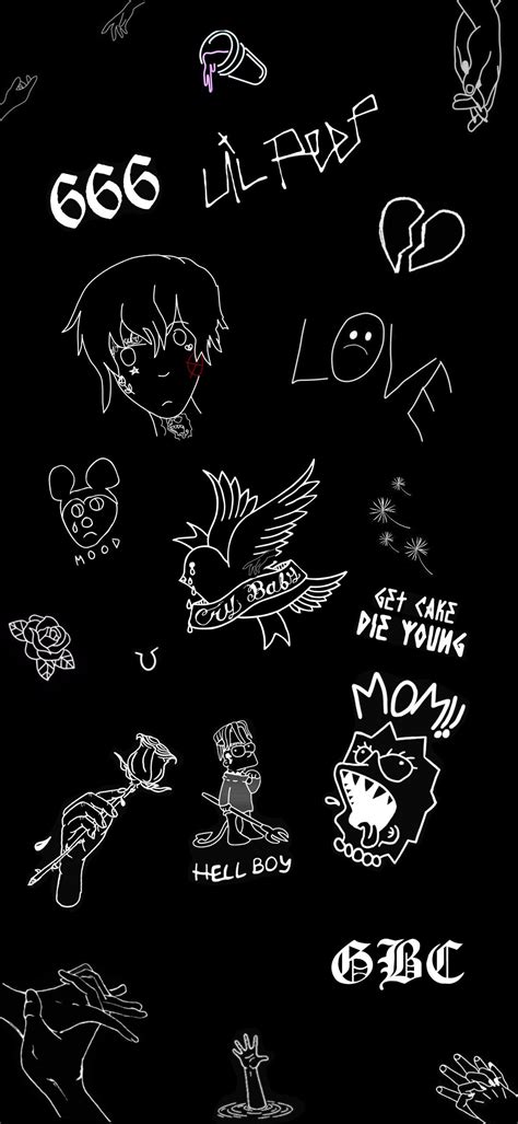 Lil Peep Logo Wallpapers Top Free Lil Peep Logo Backgrounds