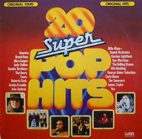 20 Super Pop Hits 1974 Vinyl Discogs