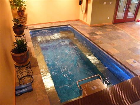 Install A Lap Pool Or Swim Spa Indoors Even Basements Small Indoor