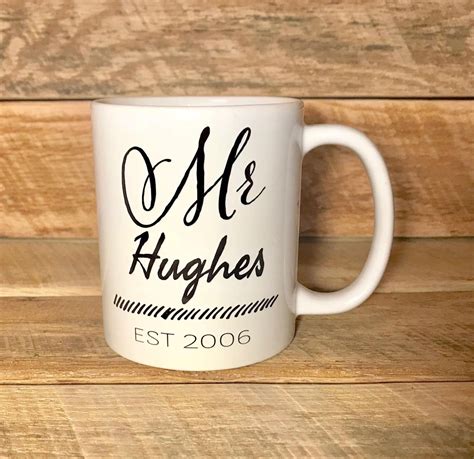 Personalized Coffee Mug For Mr Personalized Coffee Cup For Him