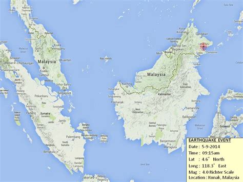 We did not find results for: Weak Earthquake at Sabah Malaysia on 5 September 2014 ...