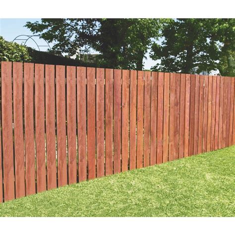 Western Red Cedar Flat Top Wood Fence Picket Common 58 In X 5 12 In