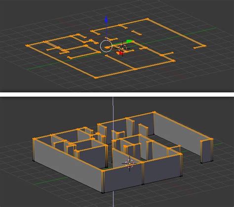 Free Blender Tutorial Create A 3d Floor Plan From An Architectural
