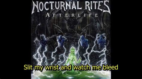 Nocturnal Rites Wake Up Dead Lyrics Métaliqude Youtube