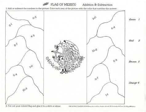 Animals of mexico coloring pages: Mexico Beach Coloring Page - Coloring Home