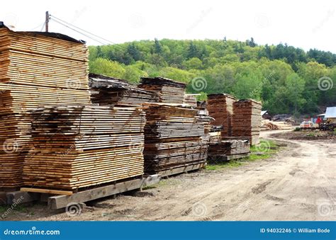 Lumber Mill Yard Stock Photo Image Of Lumber Small 94032246