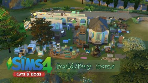The Sims 4 Cats And Dogs Buildbuy Overview By Andysister Youtube