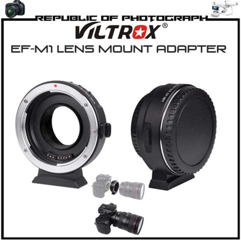 Jual Viltrox Ef M1 Lens Mount Adapter For Canon Ef Ef S Mount Lens To Mft Jakarta Pusat