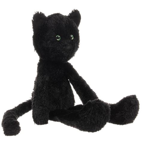 Black Cat Soft Toy 38cm Cat Soft Toy Hugs And Cuddles Jellycat