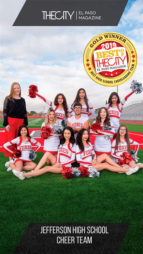 Gold Winners Jefferson High School Cheer Team The City Magazine