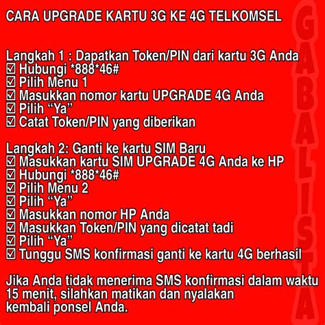 Cara Membuat Kartu 3g Menjadi 4g Simpati